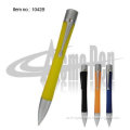 Classic Silicon Ballpoint Pen soft rubber pen barrel with PK style refill Automatic twist action Metal Heavy Writing Pen Office